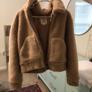 garage teddy coat